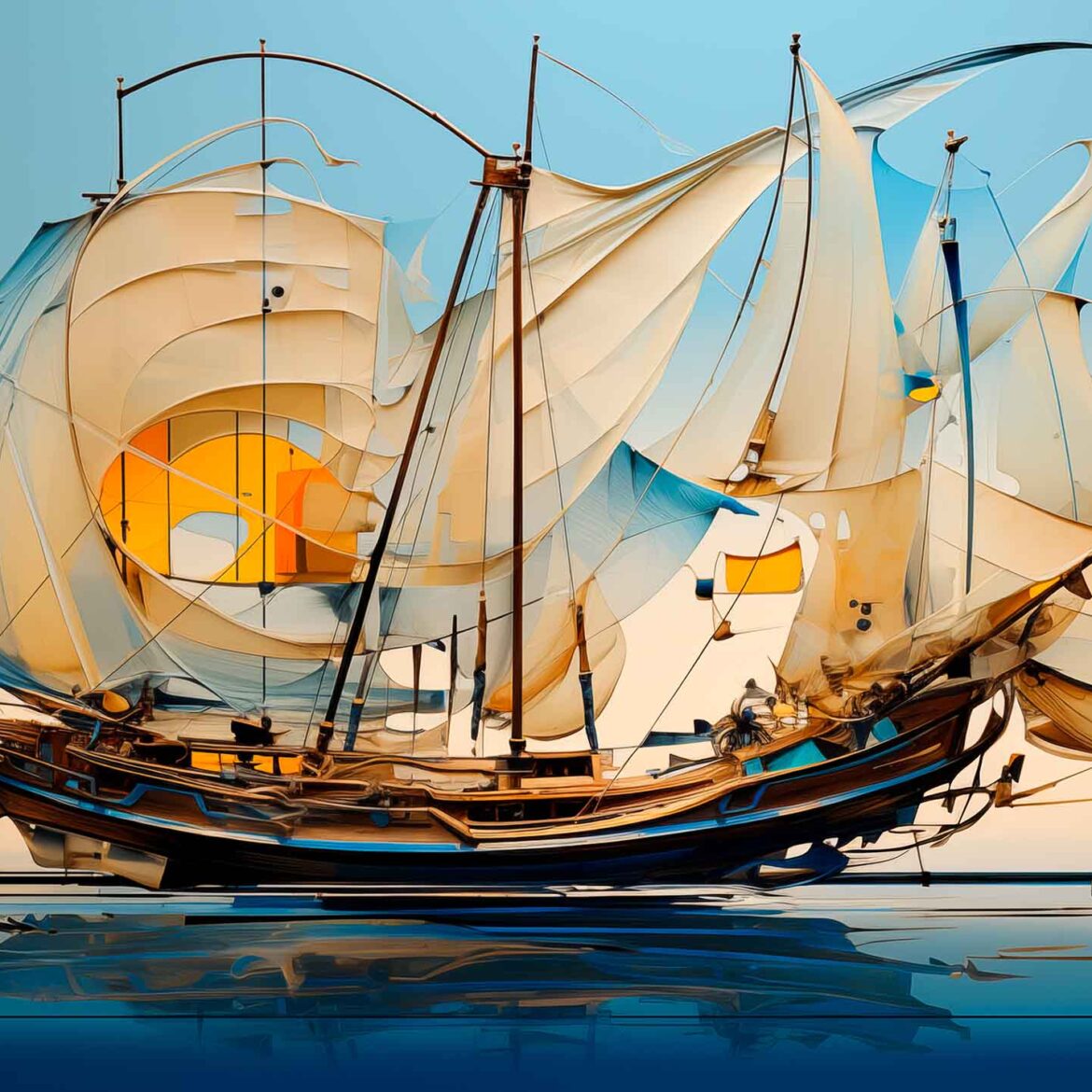 The Ghost Ship of the Tyrrhenian © Nicholas V. K.